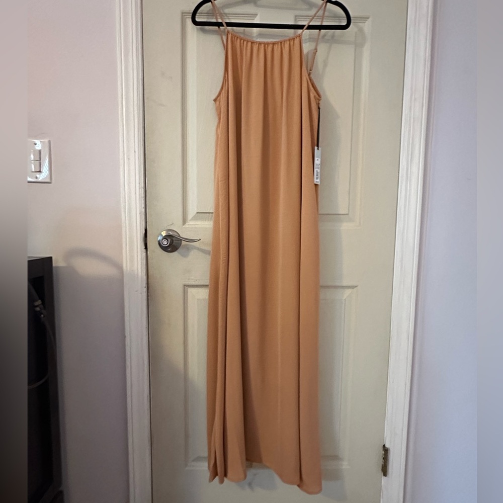 Light pink maxi dress